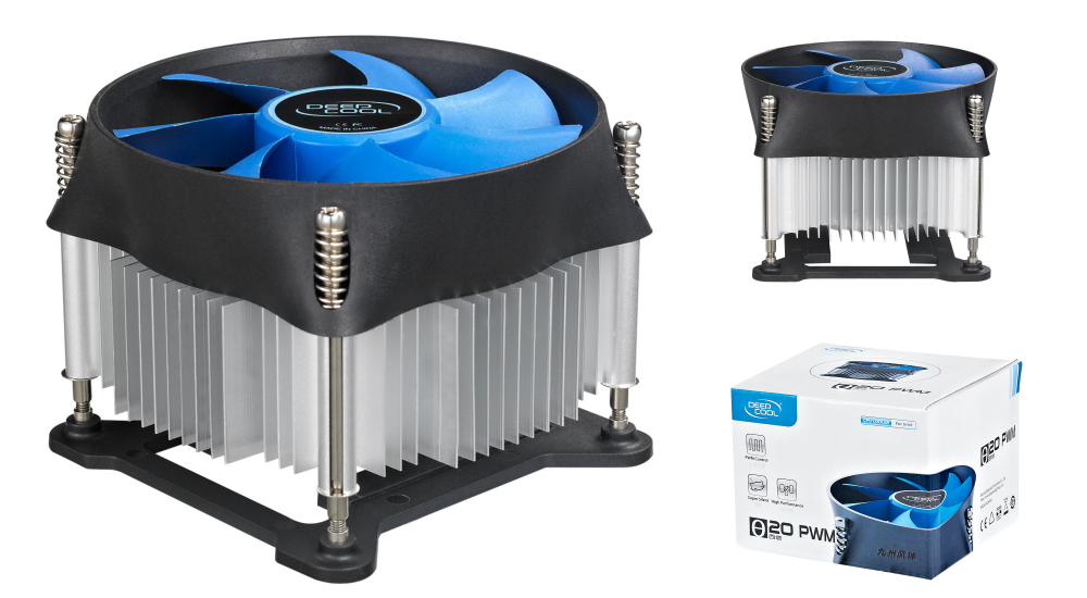 DEEPCOOLより、ミドルタワーPCケース、LEDケースファン、空冷CPU